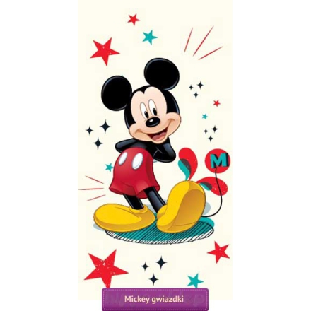 Ręcznik plażowy Myszka Mickey Disney star, Jerry Fabrics