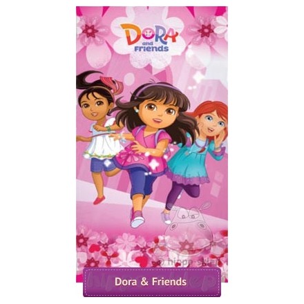Plażowy ręcznik Dora i przyjaciele 70x140 cm