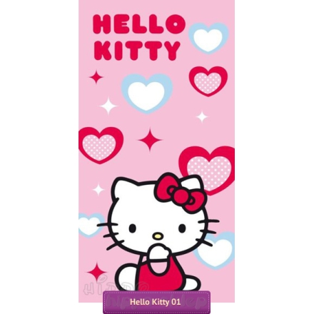 Licencyjny ręcznik Hello Kitty 01BT Sanrio, Detexpol
