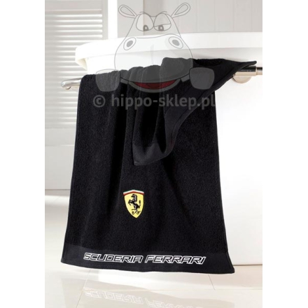 Ręcznik Ferrari czarny