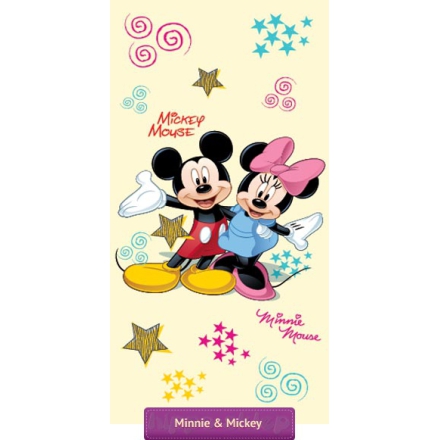 Ręcznik dziecięcy Myszka Minnie i Mickey Disney, Jerry Fabrics