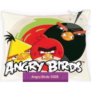 Duża poszewka Angry Birds 70x80 cm, kremowa