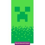 Ręcznik Minecraft Digital Creeper 70x140 cm, zielony