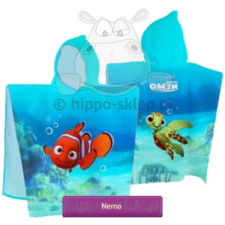 Ponczo ręcznik z kapturem Nemo Disney CTI 40893 