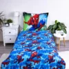 Niebieski rewers pościeli z motywem Marvel Spider-Man Jerry Fabrics