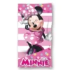 Różowy ręcznik z Myszka Minnie 70x140 cm plażowy i kąpielowy MIN24-1012C