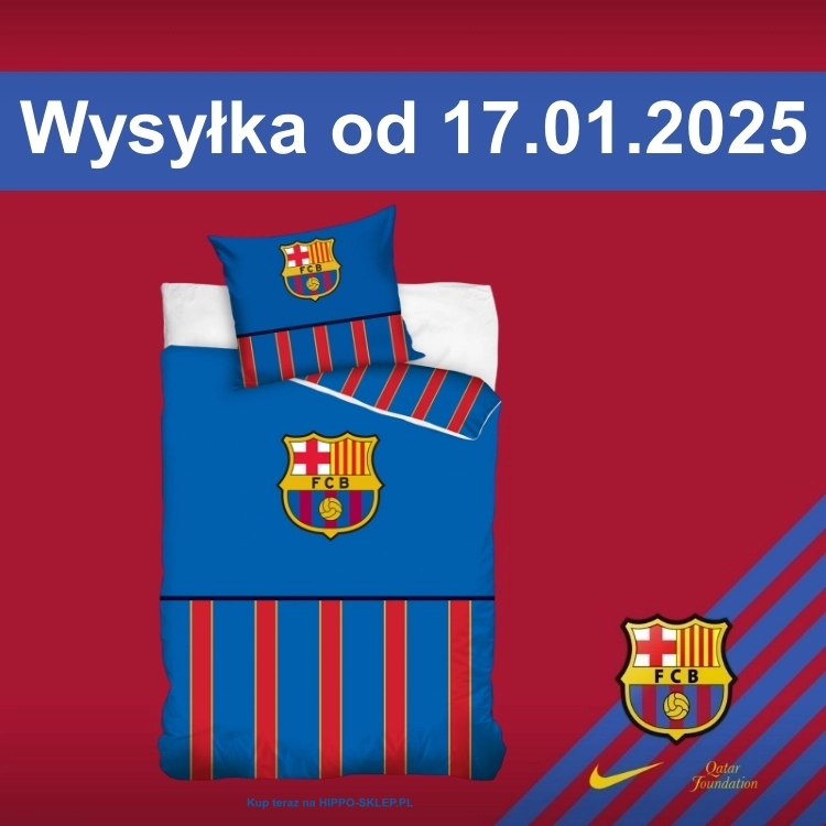 Licencyjna pościel FC Barcelona 203014 140x200+70x80