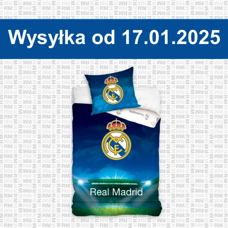 Pościel Real Madryt 2025 stadion RM6003