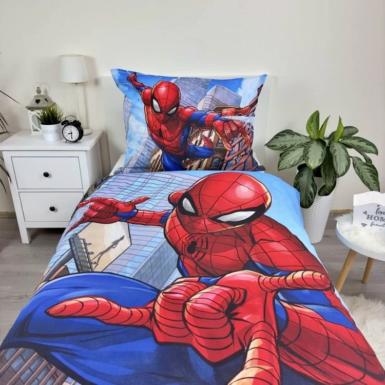 Poszwa i poszewka ze Spider-manem 135x200+70x80 cm