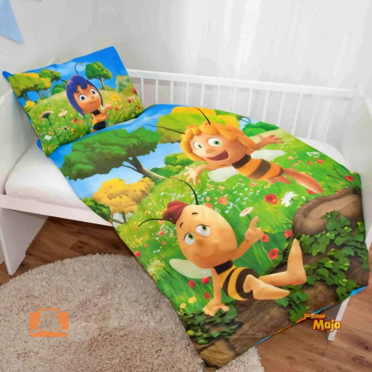 Komplet pościeli z bajki Pszczółka Maja 90x130 cm 2487209