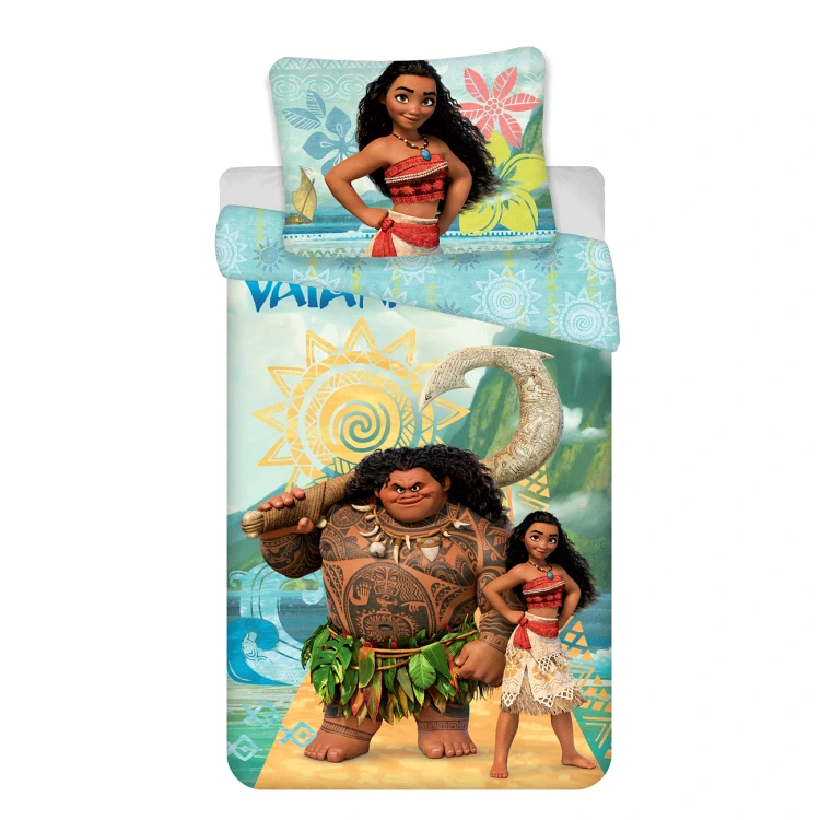 Pościel Vaiana Maui Disney 140x200+70x80 cm 8592753038970