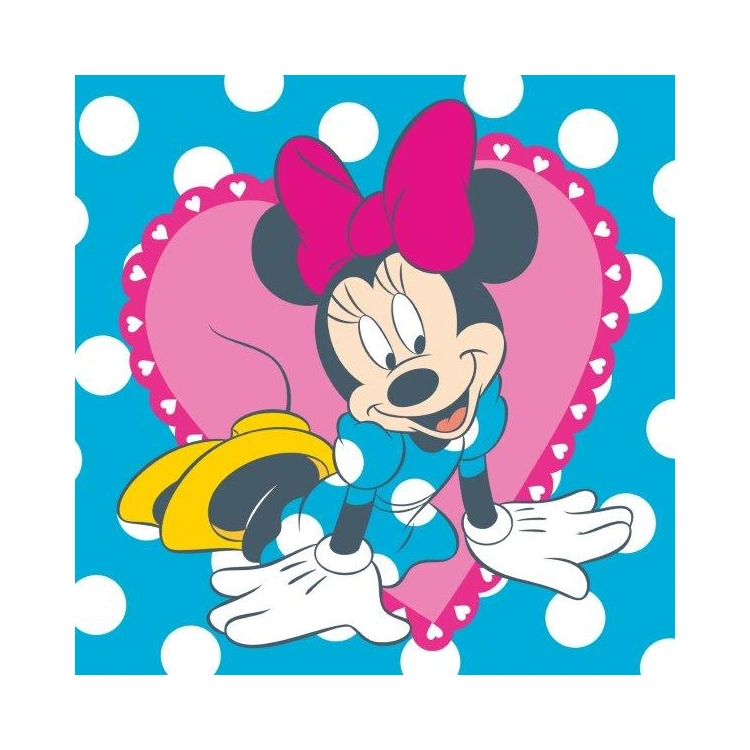 Ręcznik magiczny z Myszka Minnie Mouse 052 5907750548651 30x30 cm