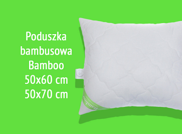 Poduszka bambusowa 50x60 cm pikowana Bamboo ean 5903753005276