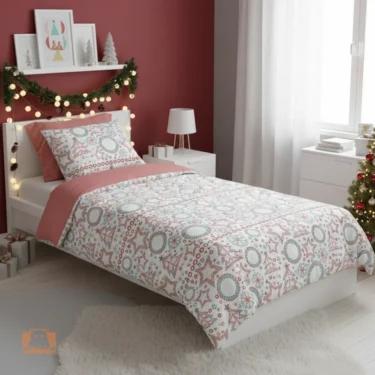 Pościel Scandic choinki i gwiazdki