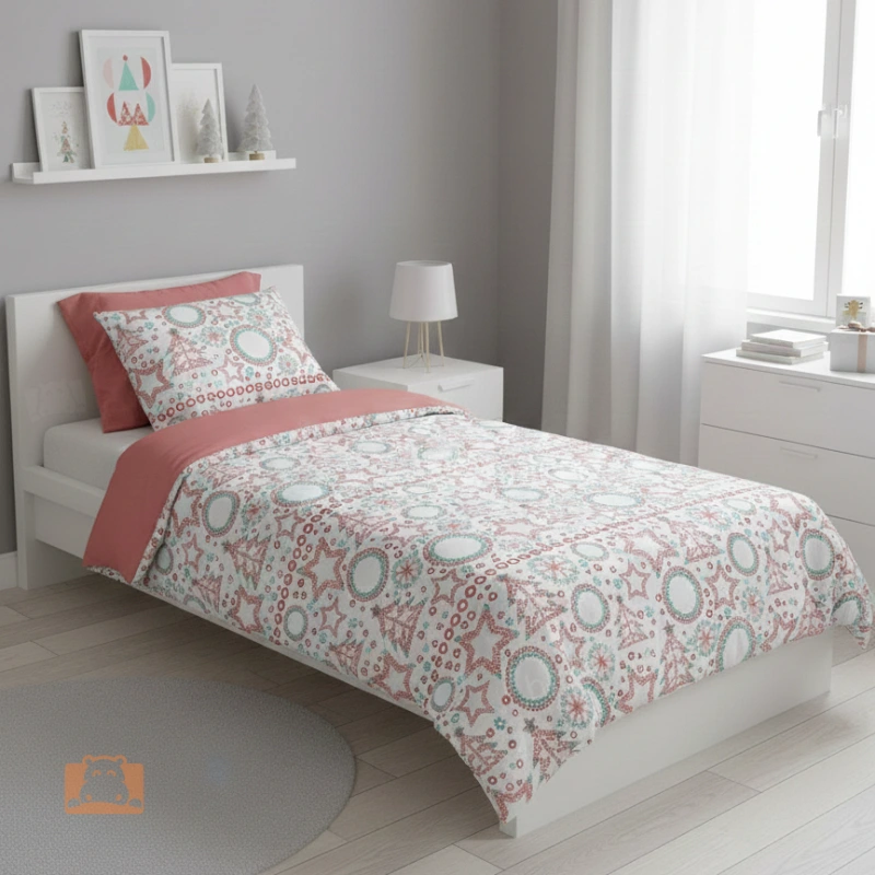 Komplet pościeli Scandic-002 140x180 50x60 cm