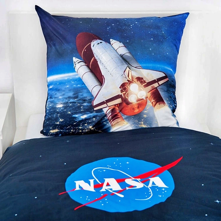 Pościel z wahadłowcem NASA 120x160 50x60 cm