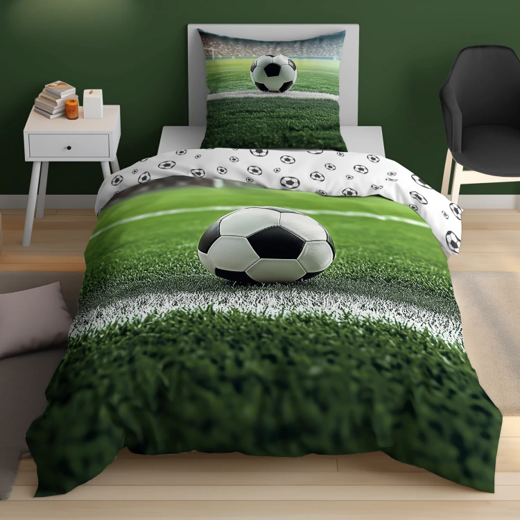 Pościel stadion piłkarski boisko 140x200 + 70x80 5904708954007