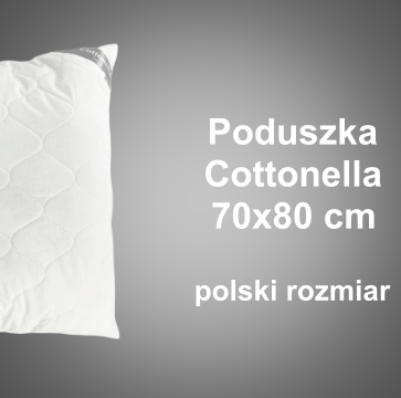 Poduszka Cottonella 70x80 cm polski rozmiar