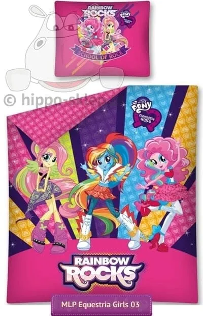Pościel Equestria Girls Hasbro, 140x200 i 160x200