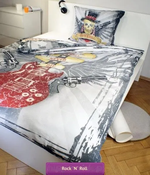 Pościel rock & roll 150x200 lub 160x200