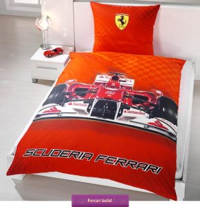 Pościel Ferrari bolid