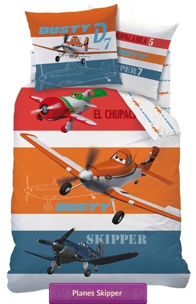 Pościel dla dzieci Planes Skipper Disney 41331 CTI 3272760413315