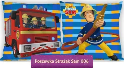 Poszewka / poduszka ze Strażakiem Samem 006