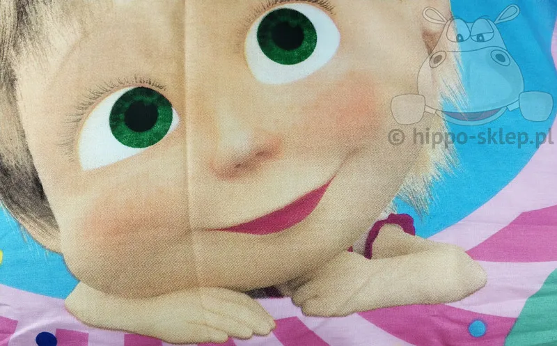 Pościel z Maszą i Niedźwiedziem 140x180, 135x200