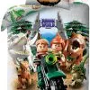 Pościel Lego Jurassic World LEG 749BL, Character World, 5902729043274