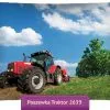Duża poszewka traktor 70x80 lub 50x60, niebieska