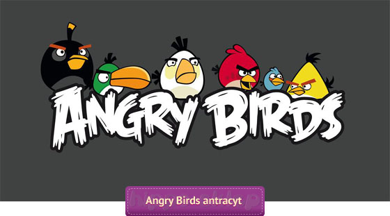 Ręcznik Angry Birds Hang Around antracyt Rovio