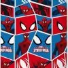 Prześcieradło z gumką Spider-Man Ultimate 90x200, niebiesko-czerwone