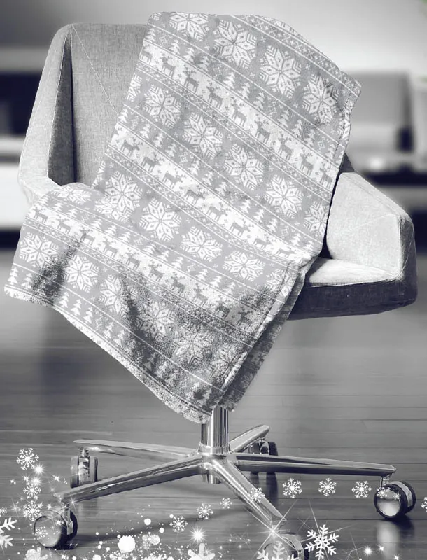 Koc pluszowy świąteczny Carbotex NL-172014 5902689409233