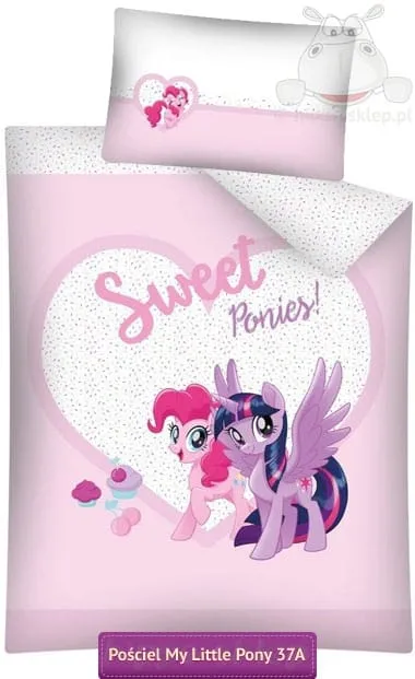 Mała pościel My Little Pony dla niemowlaka, 100x135, 90x130, 90x120 i 80x120, różowa