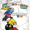 Pościel Angry Birds AB 8009 D biała Rovio Carbotex