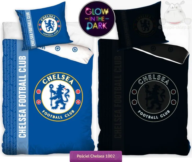 Pościel Chelsea świecąca 140x200 lub 160x200 cm