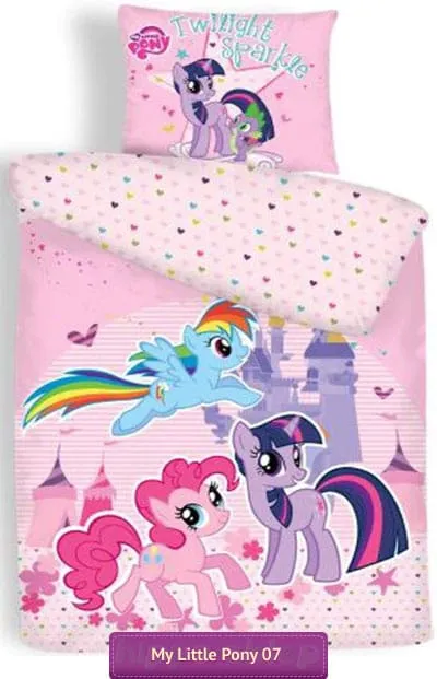 Pościel Kucyki Pony MLP 07DC Hasbro Detexpol