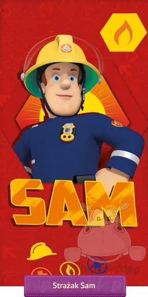 Duży ręcznik Strażak Sam 6170201 Herding 4006891895103