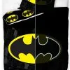 Świecąca pościel z logo Batmana 150x200 i 160x200