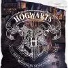 Narzuta Zamek Hogwart - Harry Potter 150x215, brązowa