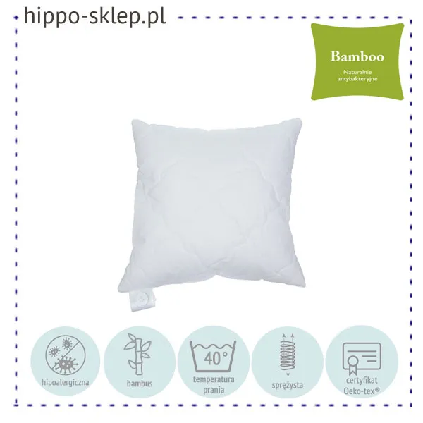 Mała poduszka bambusowa (jasiek) Bamboo, Poldaun, 5903753005269