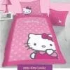 Pościel Hello Kitty Camilie różowa 160x200 i 140x200