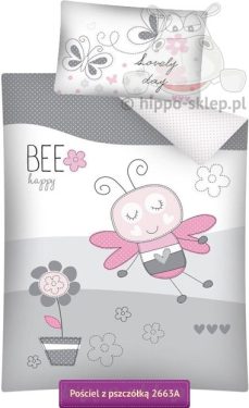 Pościel z pszczółką - Bee happy