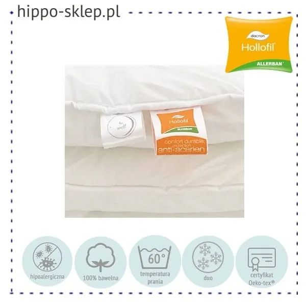 Kołdry Hollofil Allerban Duo podwójne bardzo ciepłe Poldaun 5903753000608