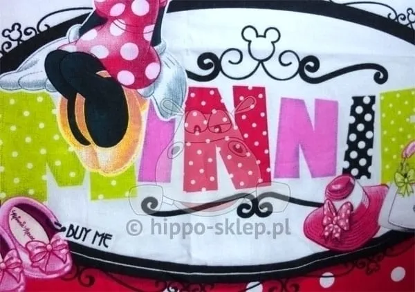 Nadruk na pościeli z Myszka Minnie STC 03DC