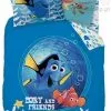 Pościel Dory i Nemo niebieska Disney 140x200 i 135x200