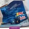Koc polarowy Red Bull Racing F1 Team 130x170, niebiesko-szary