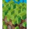 Ręcznik pixele Minecraft-a 70x140 cm,niebiesko-zielono-brązowy