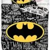 Pościel z batmanem Batman BAT 163017 Carbotex 5902689401961