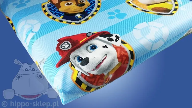 Prześcieradło dziecięce Psi Patrol 150x200